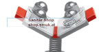 Rollenkopf f.VJ Stander f.max.450kg (RID60007)