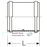 Rehau Raupiano Doppelmuffe DN 125 (RPDM125)